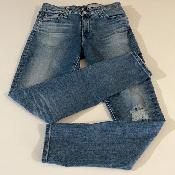 Ag Adriano Goldschmied Denim - Adriano goldschmied jeans size 28 R high rise skinny ankle blue denim woman’s